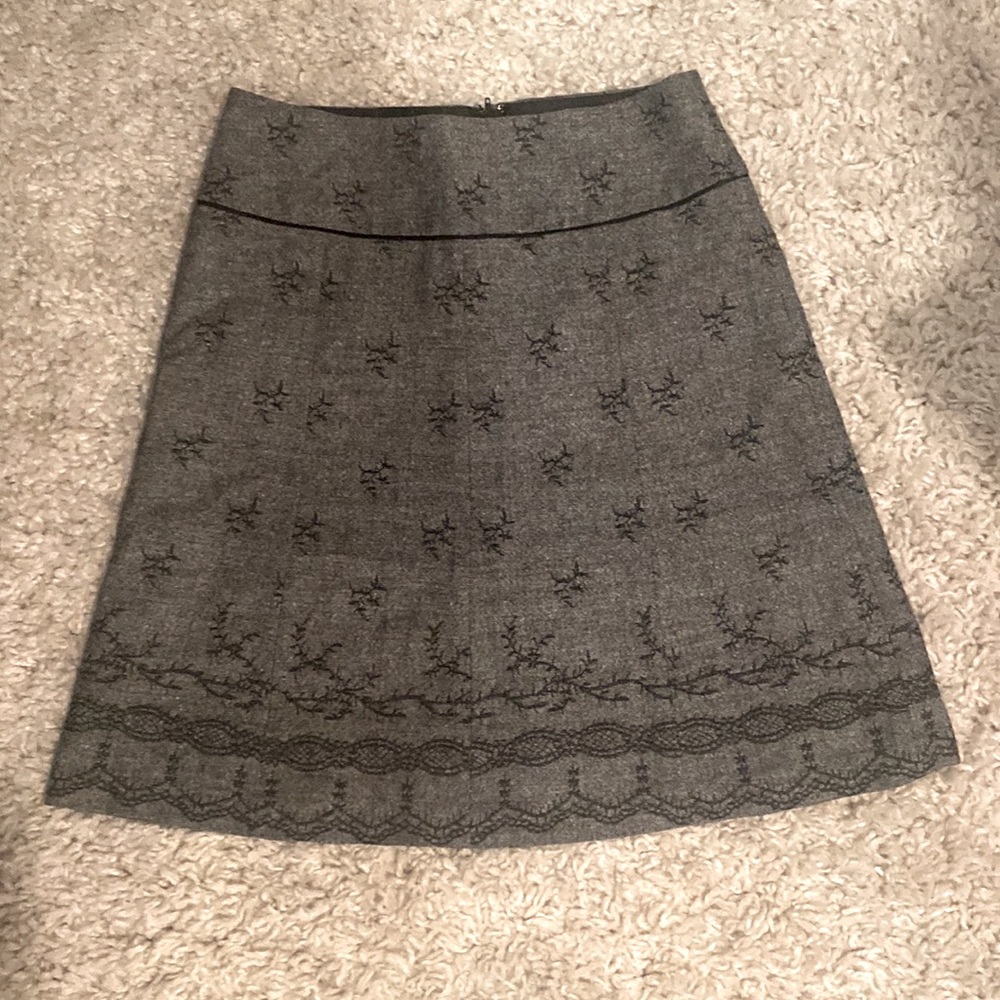 RW & CO - a-line 50% wool skirt - lined